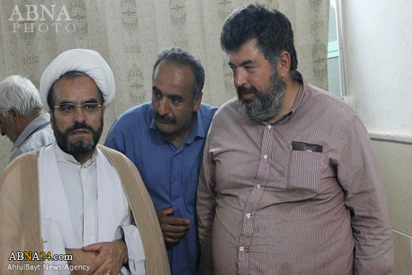 تشرف یک مسیحی به دین مبین اسلام در شهرستان زرندیه + عکس