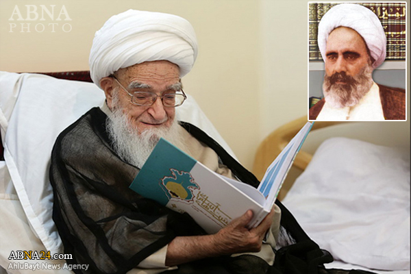 آیت‌الله صافی گلپایگانی: علامه امینی پهلوان دفاع از حق است/ شناساندن مکتب اهل‌بیت(ع) واجب بزرگ شیعه است 