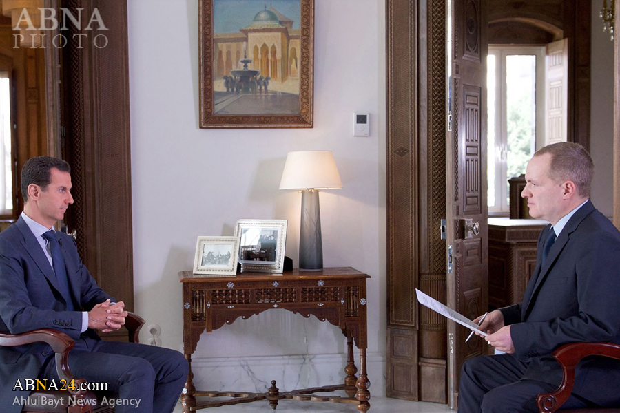 عکس خبری/ مصاحبه خبرگزاری «آسوشیتد پرس» با بشار اسد