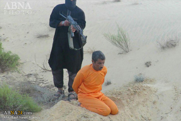 داعش یک جاسوس ارتش مصر را اعدام کرد + عکس