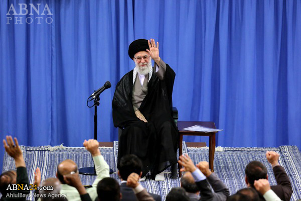 دیدار فرماندهان نیروی انتظامی با فرمانده کل قوا