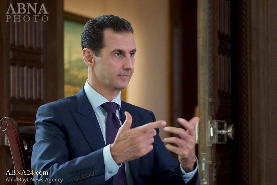 عکس خبری/ مصاحبه شبکه دو دانمارک با بشار اسد