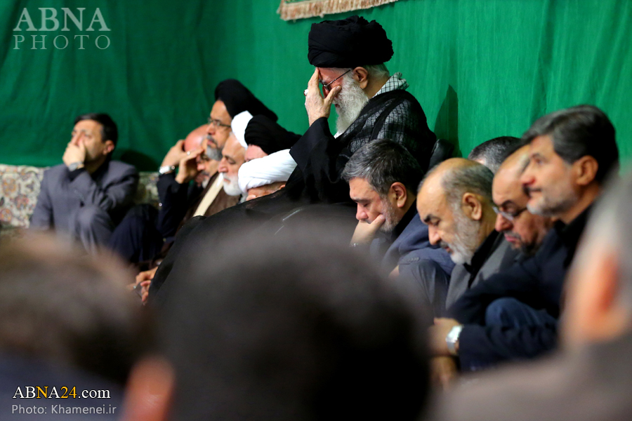برگزاری دومین شب مراسم عزاداری حضرت اباعبدالله الحسین(ع) با حضور رهبر انقلاب 