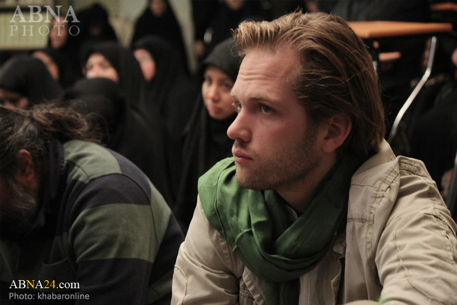 عزاداری به زبان انگلیسی در قلب پایتخت + تصاویر