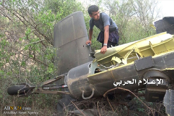 یک فروند هواپیمای جاسوسی سعودی در جیزان سرنگون شد