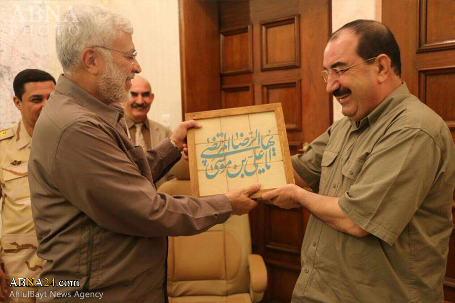 قدردانی ایزدی‌های سنجار از الحشد الشعبی + عکس