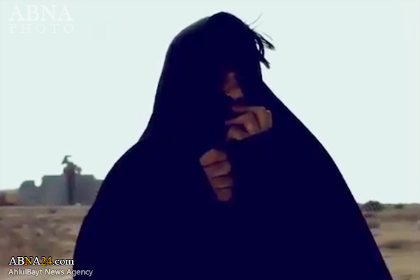 فیلم/ شبیه‌سازی فرار داعشی‌ها با لباس زنانه از موصل