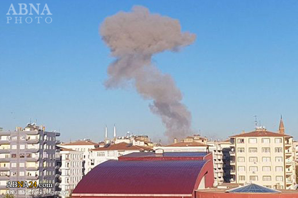 وقوع انفجار در شهر دیاربکر ترکیه + عکس اولیه