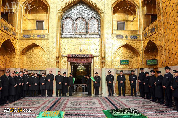 اهتزاز پرچم سبز رضوی بر فراز گنبد حضرت شمس‌الشموس(ع) + تصاویر