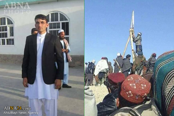 طالبان یک دانشجو را در میدان وردک به دار آویخت + تصاویر