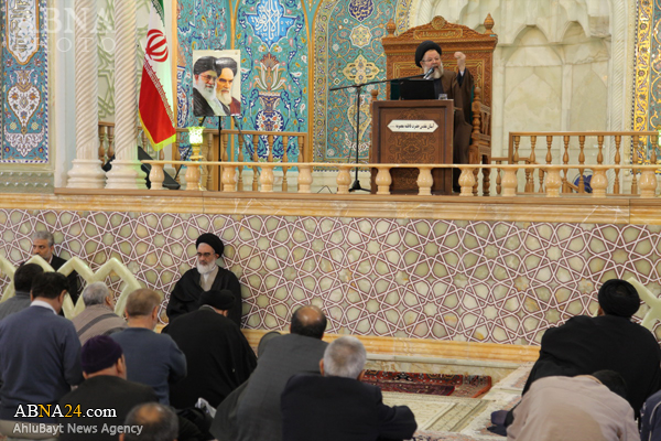 آیین تجدید بیعت با امام زمان(عج) برگزار شد + تصاویر