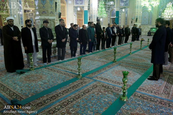 مراسم جشن میلاد امام حسن عسکری(ع) در مسجد مقدس جمکران برگزار شد
