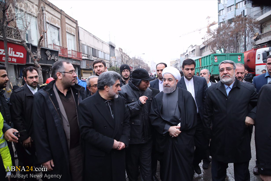 نسبت به فداکاری و حماسه‌ای که آتش‌نشان‌ها بوجود آوردند، سر تعظیم فرود می‌آوریم