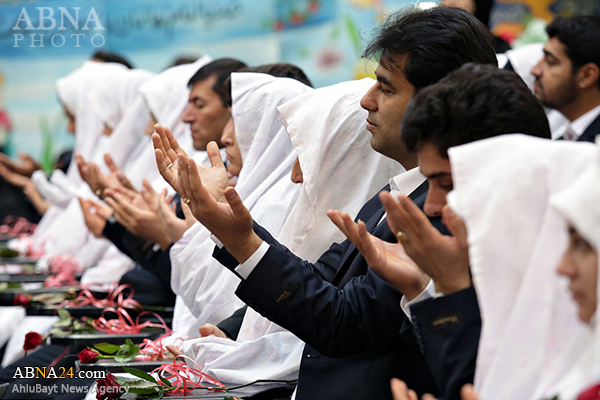 560 زوج دانشجو در حرم مطهر رضوی پیمان آسمانی بستند