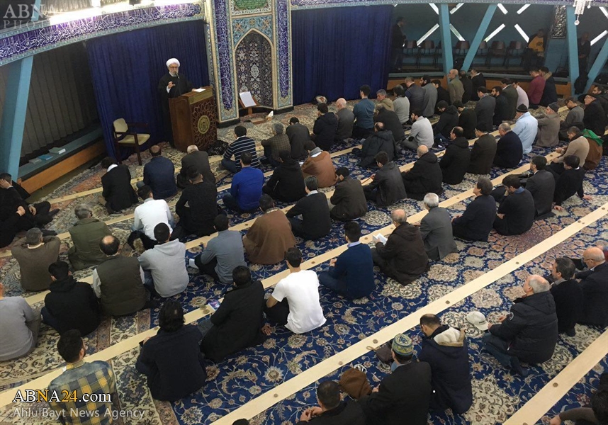 نماز جمعه شهر هامبورگ به امامت حجت الاسلام رمضانی برگزار شد + تصاویر