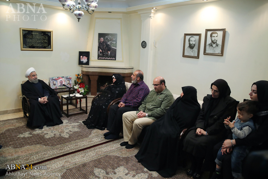 دکتر روحانی: شهدا تاریخ ایران را با ایثار و فداکاری خود عطرآگین کرده‌اند