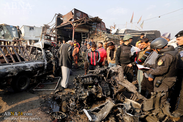 14 شهید و زخمی در انفجارهای تروریستی در بغداد 