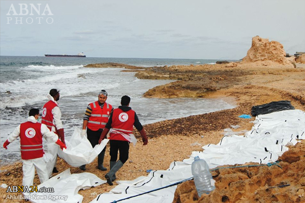  جسد ۷۴ مهاجر آفریقایی به اروپا در سواحل لیبی کشف شد + عکس