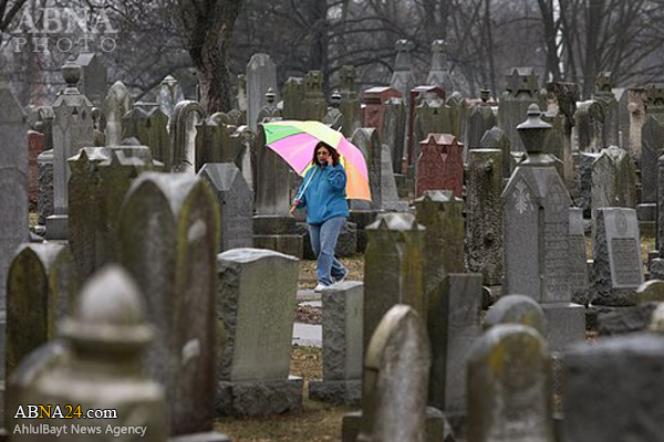 کمک مسلمانان به بازسازی قبور تخریب شده یهودیان در ایالت میسوری + تصاویر