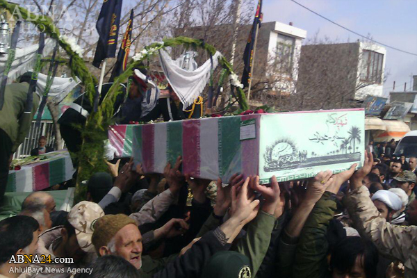 استقبال مردم بجنورد از سه شهید گمنام + عکس
