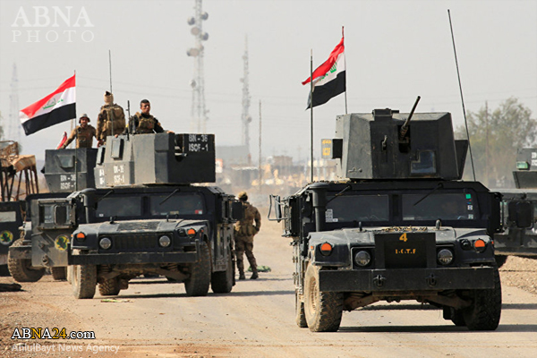 آزادی ساختمان بانک مرکزی عراق در شهر موصل از دست داعش 