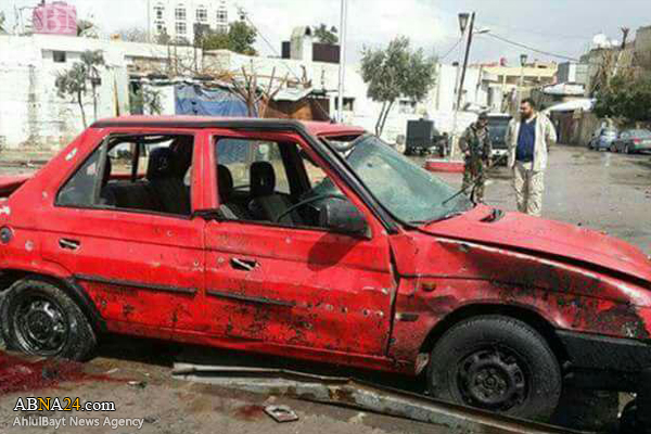 فیلم/ انفجارهای انتحاری در نزدیکی حرم حضرت سکینه(س)