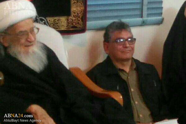  یک زوج مسیحی در محضر آیت‌الله صافی گلپایگانی شیعه شدند + عکس