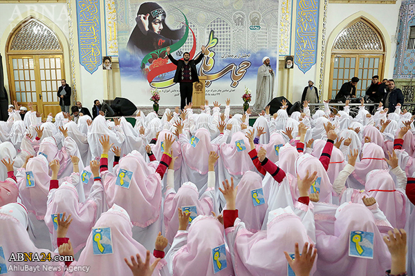 جشن آغاز بندگی ۵۰۰۰ دانش‌آموز در حرم مطهر رضوی برگزار شد