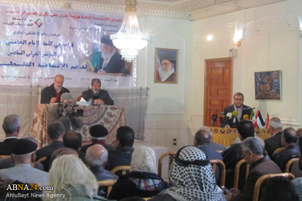 پیام مقام معظم رهبری در کنفرانس حمایت از انتفاضه فلسطین بازخوانی شد