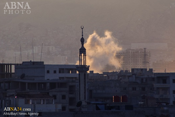 آسیب دیدن ساختمان سفارت روسیه در دمشق