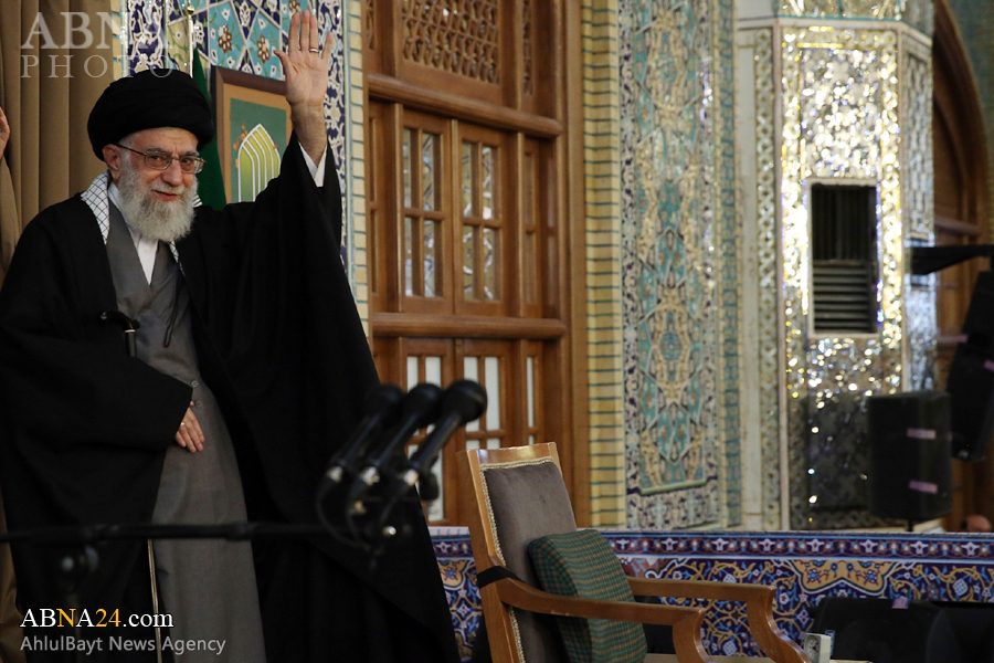 گزارش لحظه به لحظه؛ سخنرانی رهبر معظم انقلاب در حرم مطهر رضوی