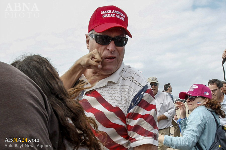 درگیری و بازداشت موافقان و مخالفان ترامپ + تصاویر