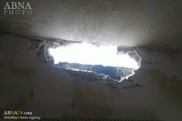 یک شهید در حمله موشکی تروریست‌ها به شهرهای شیعه‌نشین نبل و الزهرا + تصاویر