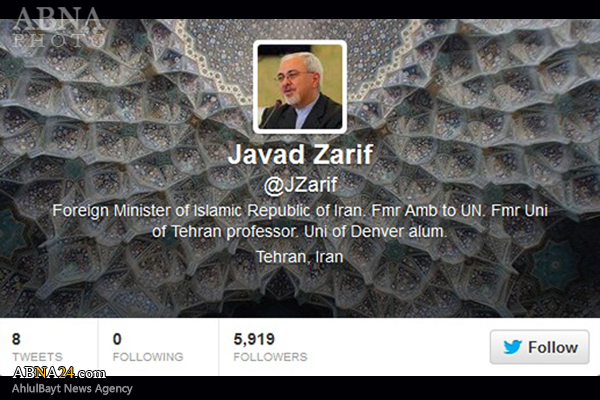 سه توئیت پی در پی "ظریف" درباره حمله موشکی آمریکا به سوریه 