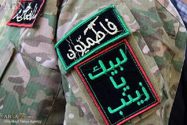 پیکر یک شهید لشکر فاطمیون در فلاورجان تشییع شد 