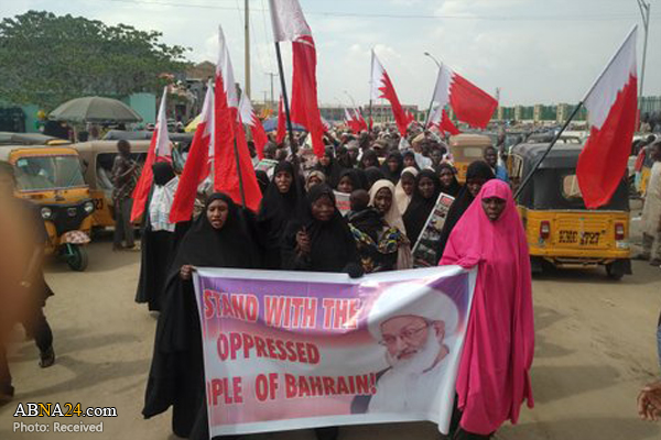 اعلام همبستگی شیعیان نیجریه با شیخ عیسی قاسم + تصاویر