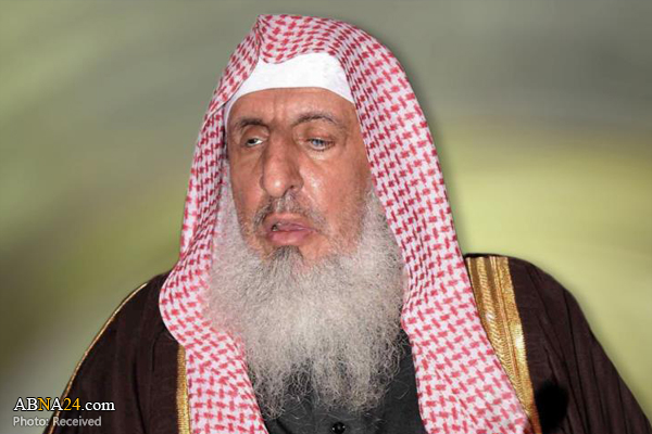 کاریکاتور روزنامه قطری: مفتی عربستان پیروان خود را به سوی آتش هدایت می‌کند