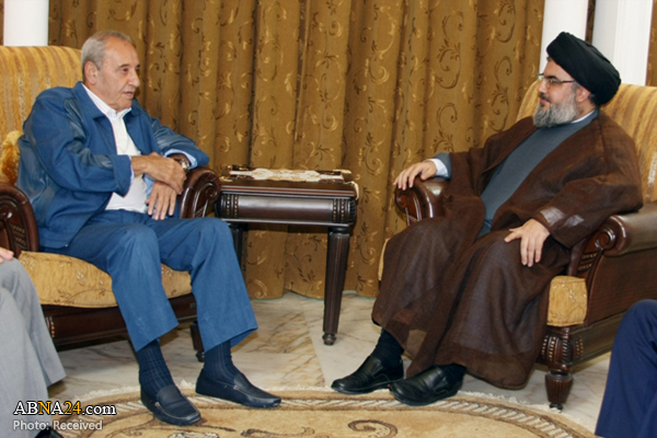 دبیرکل حزب‌الله: "نبیه بری" خط قرمز ماست