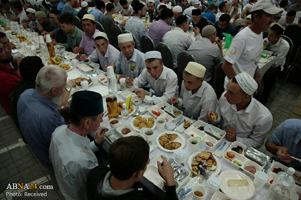 خیمه رمضان در پارک پیروزی مسکو