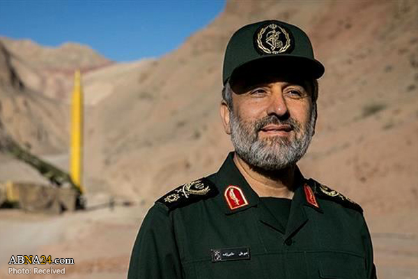سردار حاجی زاده: تمام موشک‌ها دقیقا به محل مورد نظر اصابت کرد