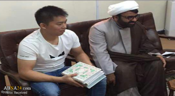 یک جوان چینی در قشم شیعه شد + عکس