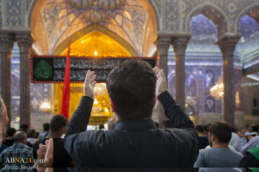 عزاداری پرسنل حرم حضرت عباس(ع) به مناسبت سالروز تخریب بقیع + تصاویر