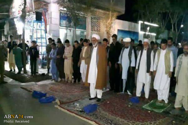 اقامه نماز وحدت شیعه و سنی در مسجد جوادیه شهر هرات