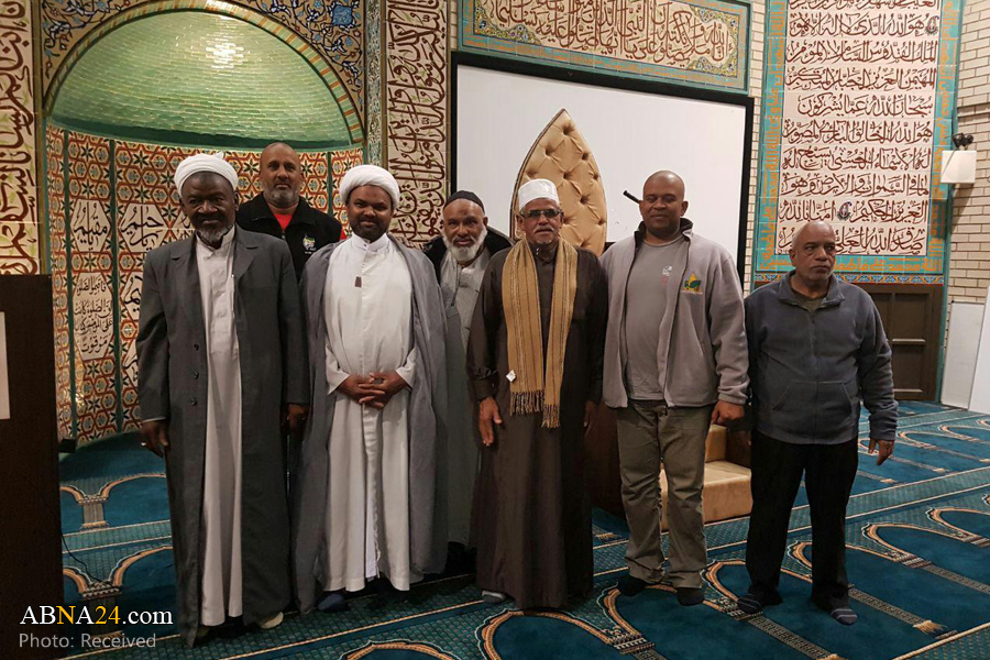  یکی از علمای اھل سنت آفریقای جنوبی به ھمراہ ۱۲۱ نفر به مذهب تشیع پیوست + عکس