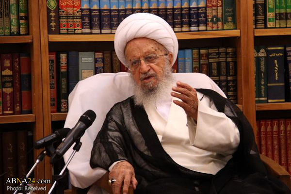 آیت‌الله مکارم شیرازی: توطئه وهابیت در مشهد را باید خنثی کرد/ متأسفانه حق غدیر ادا نشده است