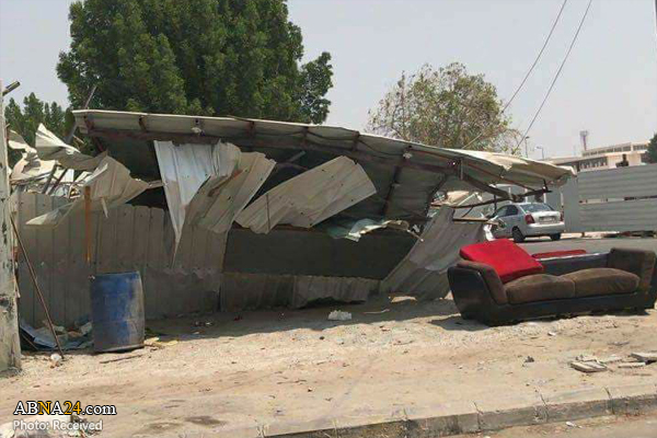 حمله نظامیان رژیم سعودی به موکب‌ها و نمادهای عزای حسینی + عکس