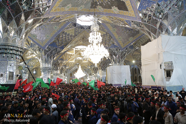 اجتماع عظیم "احلی من العسل" در حرم مطهر رضوی برگزار شد