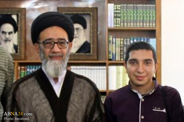 عیادت امام جمعه تبریز از عکاس خبرگزاری ابنا 