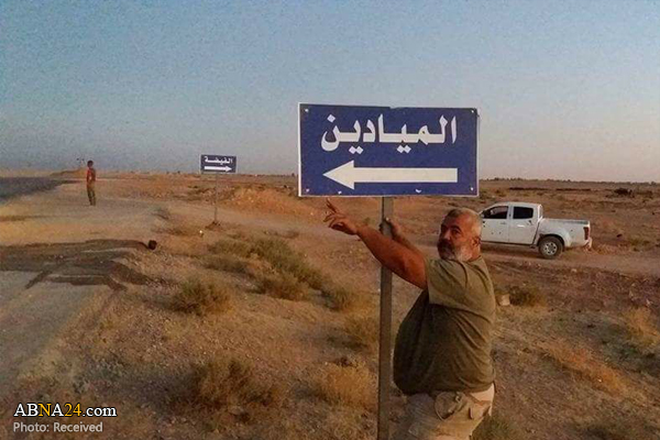 برقراری امنیت کامل در جاده دیرالزور-المیادین