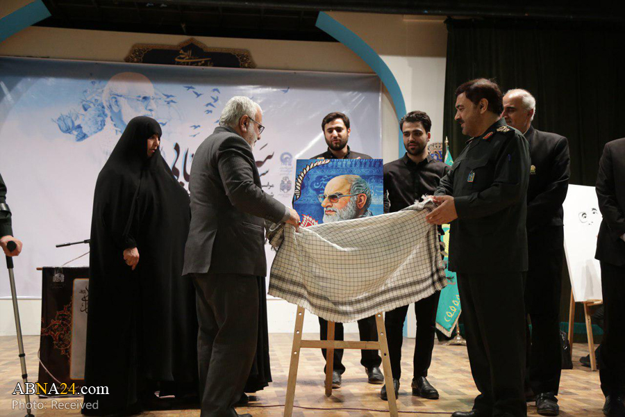 مراسم گرامیداشت اولین سالگرد شهید سردار سمایی در حرم مطهر رضوی برگزار شد